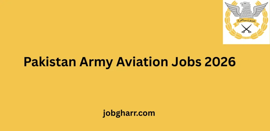 Pakistan Army Aviation Jobs 2026 Apply Online for Latest Pilot & Technical Vacancies